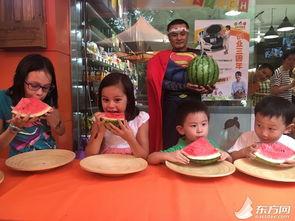 吃瓜网红小孩图片